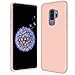 Produktbild Conie® Basic Backcove Hülle für Samsung Galaxy S9 Plus, [ Microfaser Innenfutter ] Schutzhülle sturzsichere Hülle aus TPU Anti Fingerprint Rückschale, Galaxy S9 Plus Case Rosa