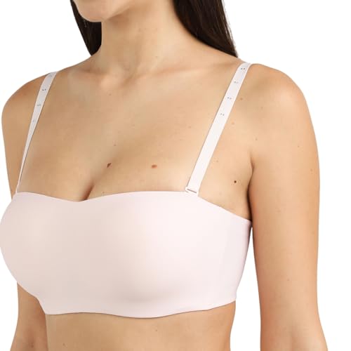 Image of Wacoal Women's Basic Mold |Padded|Wired|Half Cup|Everyday Wear|Strapless|Multiway Bra