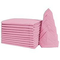 Lot De 4 Serviettes De Table En Lin Ajouré Scandi, Motifs Scandinaves