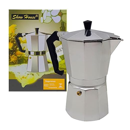 Cafeteira Italiana 9 Doses Em Alumínio Polido - Café Cozinha