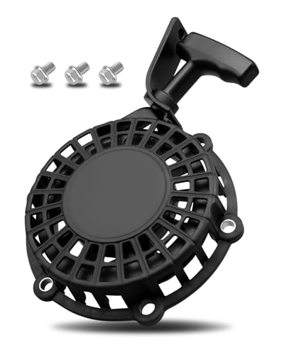 Recoil Starter Assembly Fit for WEN 56202i 56203i 56235i Super Quiet 2000W 2350W Portable Inverter Generator Replace 100748946-0002 56202i-166, Pull Start Fit for Champion 2000W 100478 100692 100900