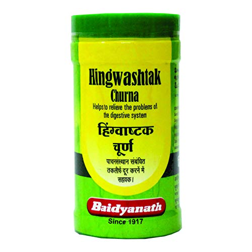 Image of Baidyanath Asli Ayurved Hingwashtak Churna I Indigestion I Loss of Appetite I 60 gm