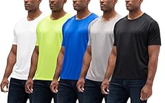 1# (Crew Neck_5 Pack) White/Safty Green/D.royal/Graphite/Black