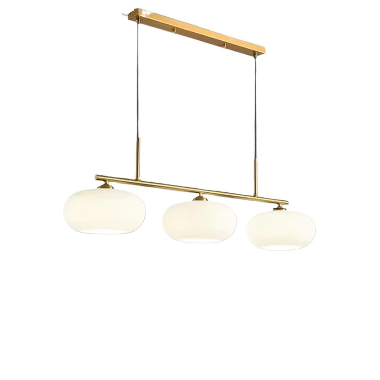 FZQSXAZU Pendant Light Ceiling Shade Nordic Glass Chandeliers with Lamps Lamp for Living Room Bedroom Restaurant Kitchen Hallway Contemporary InteriorGold