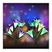 Outdoor Solar Butterfly Garden Stake Lights,2Pack Digiroot Solar Powered Lights with 8 Lily Flower&2 Butterfly,Multi-Color Changing LED Solar Decorative Lights for Garden,Patio,Backyard(Purple&White)