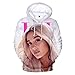 Produktbild MissAc Frauen Hoodie Lockerer Lässiger Pullover Ariana Grande 3D Gedruckter Hoodie Mädchen Süßes Langarm Sweatshirt