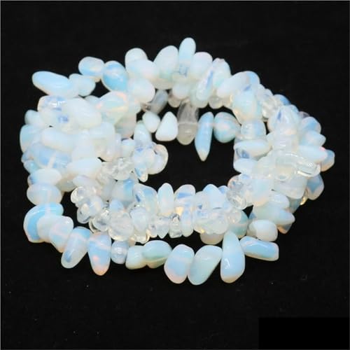 Perles de cristal flottantes de prestige, gravier irrégulier poli pour bijoux raffinés