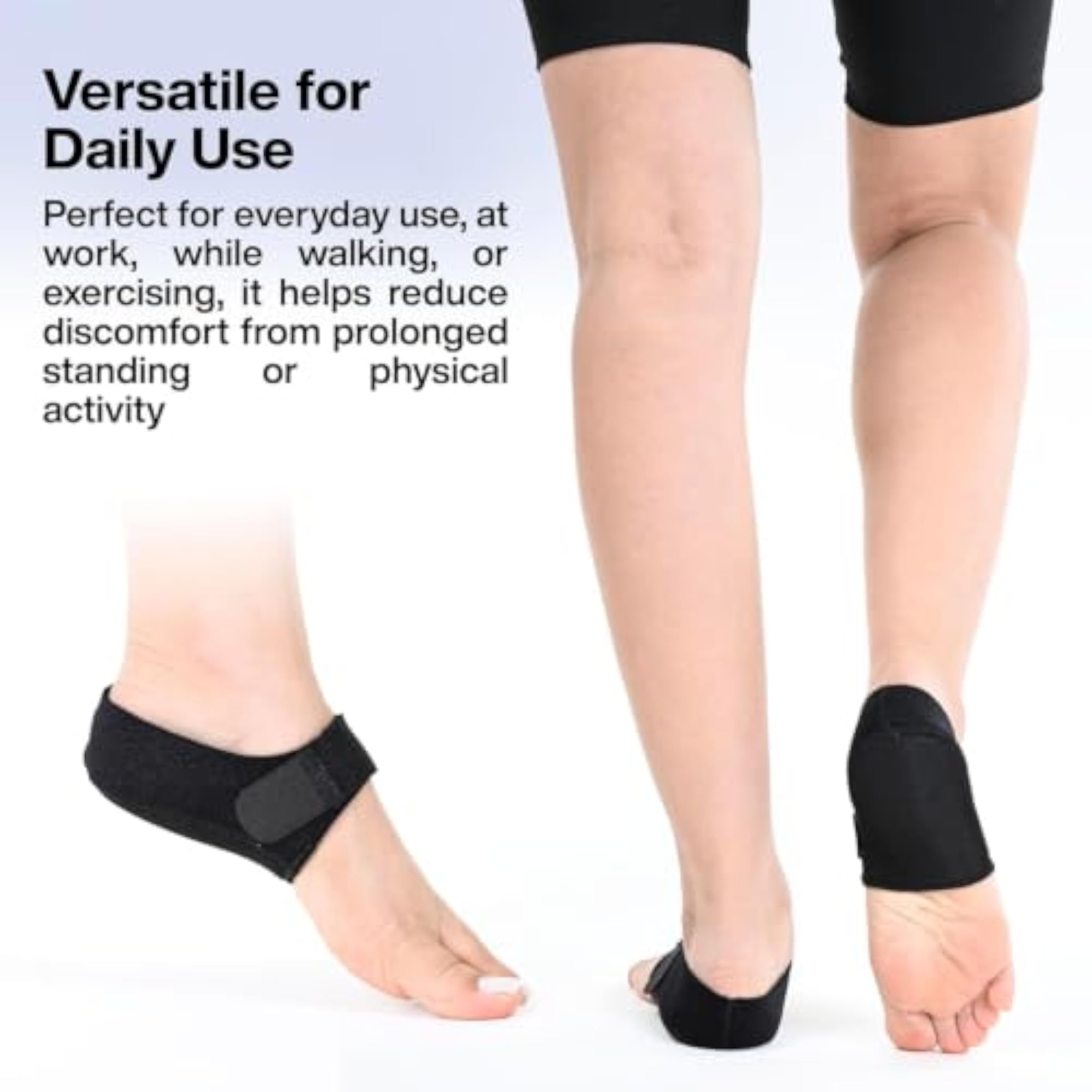 Gel Heel Cups, Silicone Heel Pad for Pain Relief