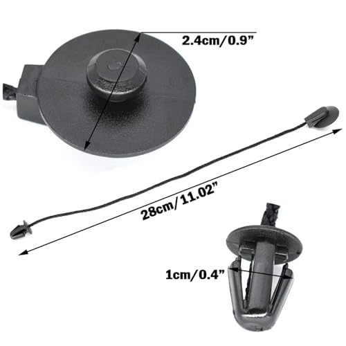 Cordon de fixation plage arrière Ford Focus 3 plastique renforcé durable