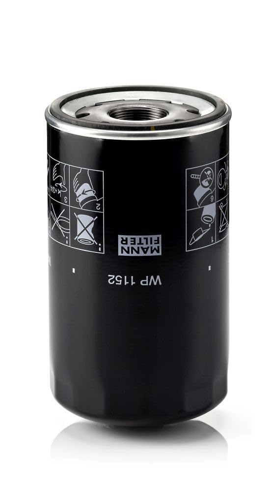 MANN-FILTER Filtro de aceite motor Filtro enroscable WP 1152