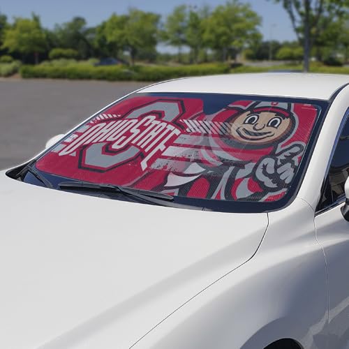 Image of FANMATS NCAA Unisex-Adult Windshield Sun Auto Shade