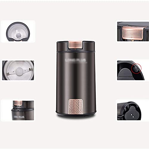 SXLCKJ Elektrische Mühle Schleifmaschine Elektrische Kaffeemühle Haushaltsmühle Grob- und Feinmühle (Crusher) – Bild 5