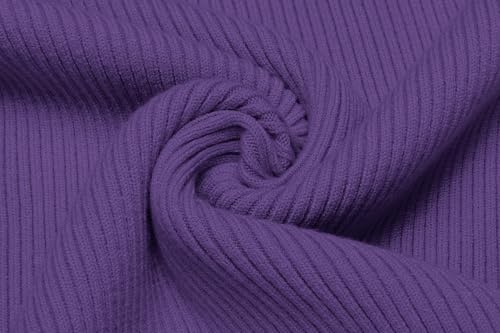 Image of COOFANDY Mens Ribbed Slim Fit Knitted Pullover Casual Turtleneck Sweater