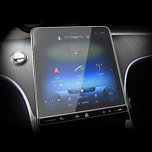 Protection verre trempé Mercedes Classe C W206 2022 évite rayures écran GPS