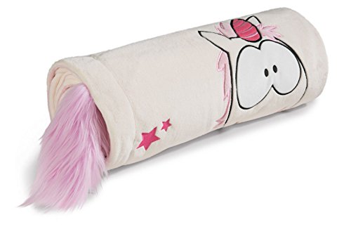 Couverture peluche Nici Licorne Theodor & Friends 175x140 cm pour un confort doux