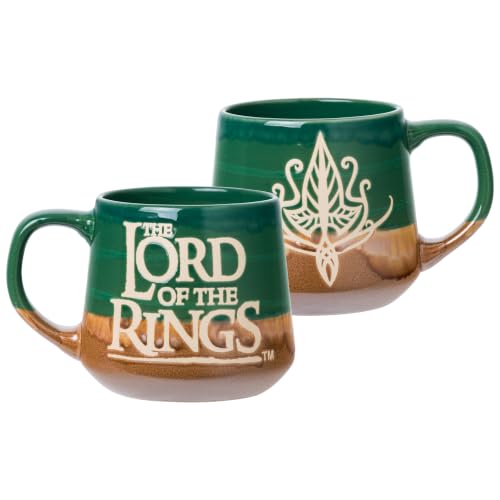 Mug Cerámico Lord of the Rings 18 oz con Detalle Elven miniatura 1