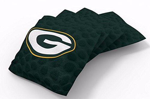 PROLINE 6x6 NFL Green Bay Packers Cornhole Bean Bags - Pigskin Design (A)