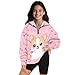TOADDITDO Girls Half Zip Koala Sweatshirt Rainbow Print Long Sleeve Pullover Jacket 11-12t Lightweight Causal Sweater Coat all Winter Shirts Cartoon Clothes for Girls