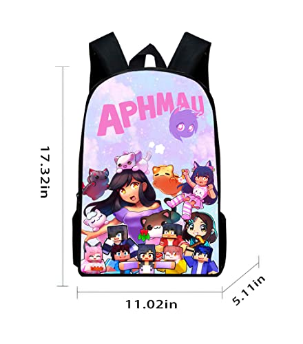 Mulinsen Anime Backpack 17.3Inch Laptop Bag Backpack Fashion Knapsack For Unisex Daypack With Travel Bag, Lunchbag, Pencilbox #TOP1