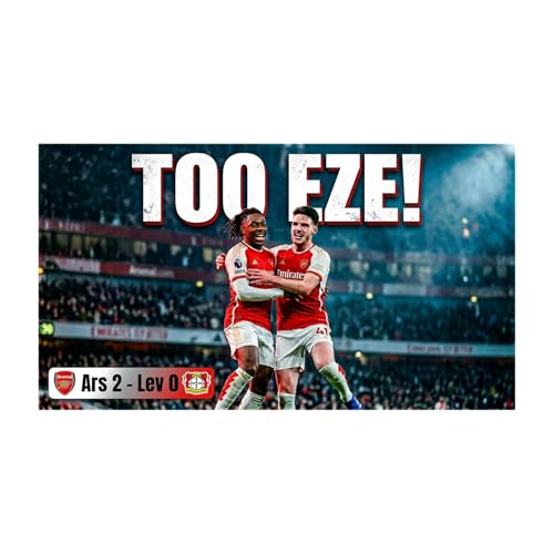 TOO EZE! 💎 Rice & Eze CRUSH Leverkusen! | Arsenal 2-0 Champions League Reaction