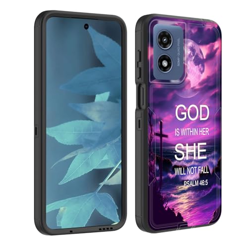 Coque antichoc Moto G Play 4G 2024 idéale pour le sport et les sorties chrétiennes