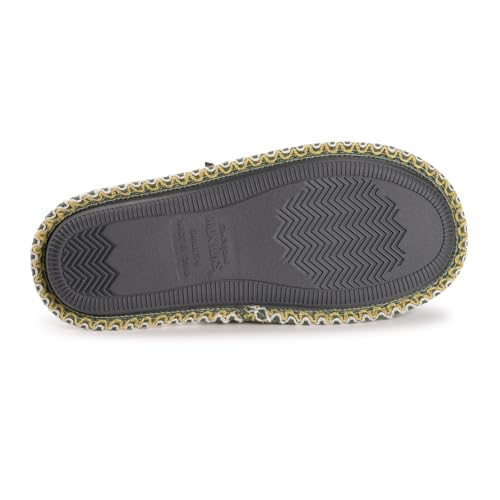 MUK LUKS Women's Novelty Punch Needle Scuff4