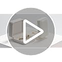 Velvet Necklace Box Necklace Gift Box Velvet Interior Pendant Case Long Chain Display Storage Case for Anniversary Wedding Birthday Mother's Day Gifts (White)