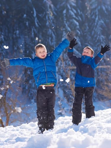 Image of EBOOT 3 Pairs Winter Kids Gloves Warm