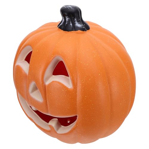 Lanterne citrouille LED décoration Halloween et lampe Jack-o-Lantern - 2