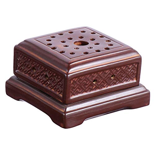 1Pc de cerâmica queimador de incenso cone suporte de incenso vintage adorno de mesa decoração de cas