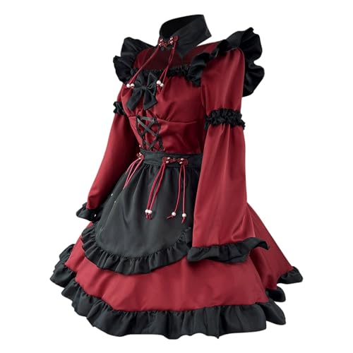 Robe gothique victorienne médiévale de cérémonie courte - 2