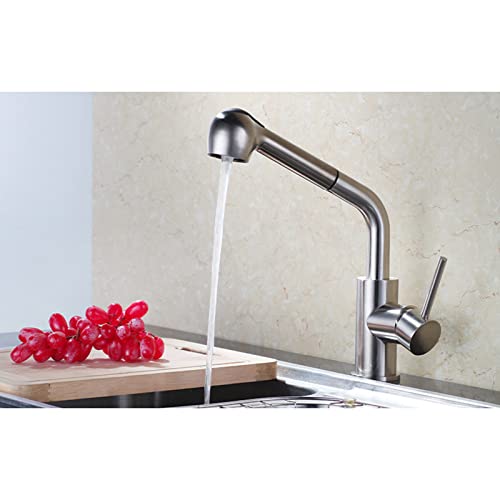 Robinet de cuisine en laiton mitigeur moderne et robuste pour évier