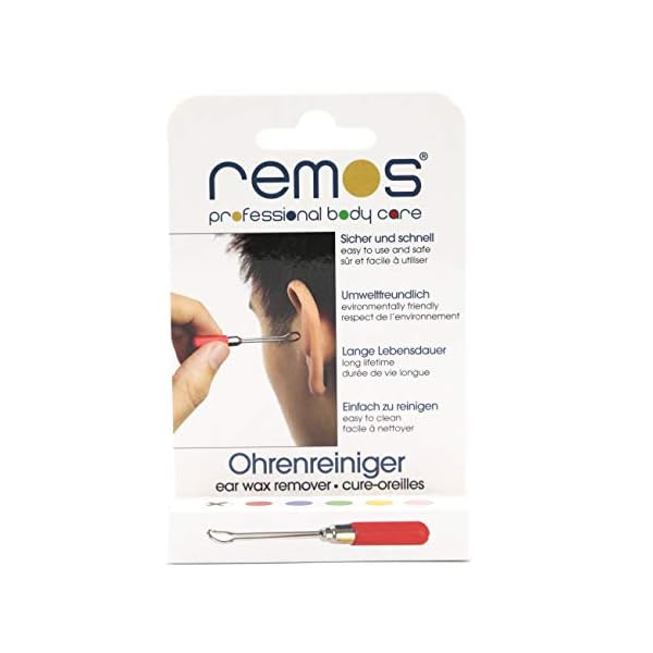 REMOS Ohrreiniger zum hygienischen Entfernen von Ohrenschmalz Länge 6.5 cm – Bild 4