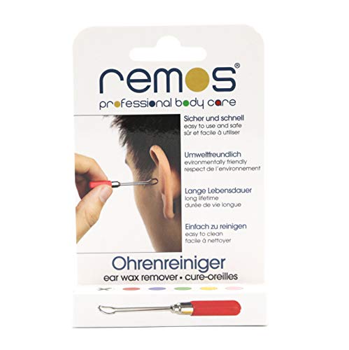 REMOS Ohrreiniger zum hygienischen Entfernen von Ohrenschmalz Länge 6.5 cm