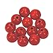 Produktbild efco Holzperlen, rot, 12 mm, 30