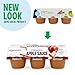 Amazon Grocery, Cinnamon Apple Sauce, 4 Oz, Pack of 6 (Previously Happy Belly, Packaging May Vary)