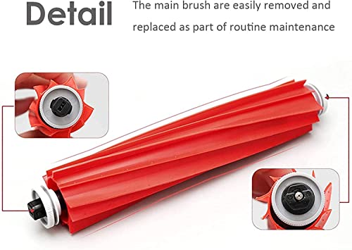 roborock Accessorio originale, spazzola principale separabile in gomma per aspirapolvere robot Q Revo/S7/S7 Maxv/S7 Maxv Ultra/S7 Max Ultra/S7 Pro Ultra/Q7 Max - Immagine 2