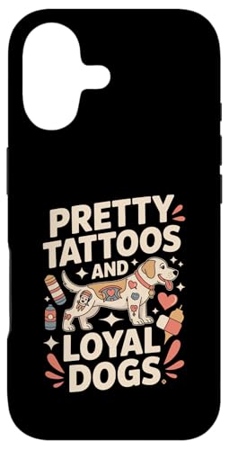 Pretty Tattoos And Loyal Dogs ���D���̃^�g�D�[ �X�}�z�P�[�X iPhone 17 �p