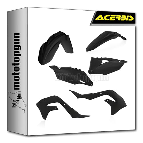 Plastique noir métal Acerbis 0023648.092 résistant pour KX 450 X
