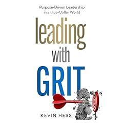 Leading with Grit Audiolibro Por Kevin Hess arte de portada