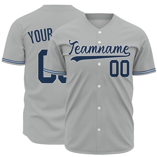 Custom Baseball Jerseys Customizable Baseball Jerseys for Men Women Printed Name Number Personalized Sports Jersey