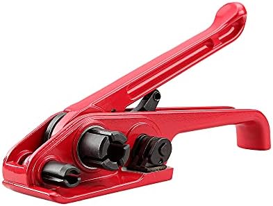 Poly Strapping Tensioner & Cutter Manual Banding Tools Windlass for 1/2" -3/4" Width Polyester Polyproplyn Strap