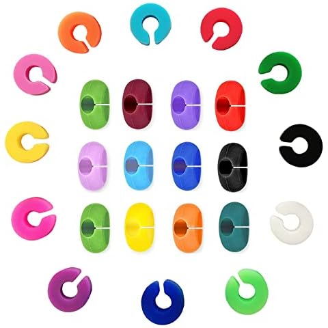 Kiuiom Vasos Marcador Identificador, 24PCS Cover