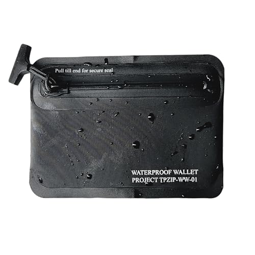 Heavy Duty Airtight Wallet Submersible Waterproof Wallet Protection for Keys, Cards