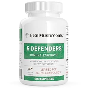 Real Mushrooms 5 Defenders Mushroom...