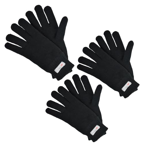 Gants de ski et de marche tricotés pour homme A2Z