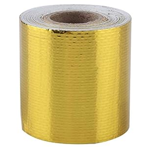 Yosoo Goldenes Aluminiumklebeband 5 m x 5 cm