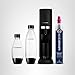 SodaStream MIX™, Sparkling Drink maker & Soda Maker Kit, Carbonates Any Drink, With Dishwasher Safe Carbonating Bottles and 1 CO2 Cylinder/Carbonator, Makes Up To 60L* Drinks, Black
