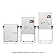DOEWORKS Kinder Staffelei Magnetische Whiteboard U-Ständer, Doppelseitiges Whiteboard & Kreidetafel Schreibbrett mit Zubehör, Kinder Tafel Höhenverstellbar & 360°Rotation, Weiß