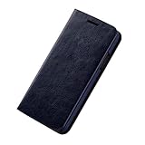 Moda y práctico Fundas De Movil De Cuero De PU con Tapa Ultra Delgado Billetera Cartera [Ranuras De Tarjeta,Soporte Plegable,Cierre Magnético] Elegante Case Flip Cover para Samsung iPhone Azul iPhone 5C